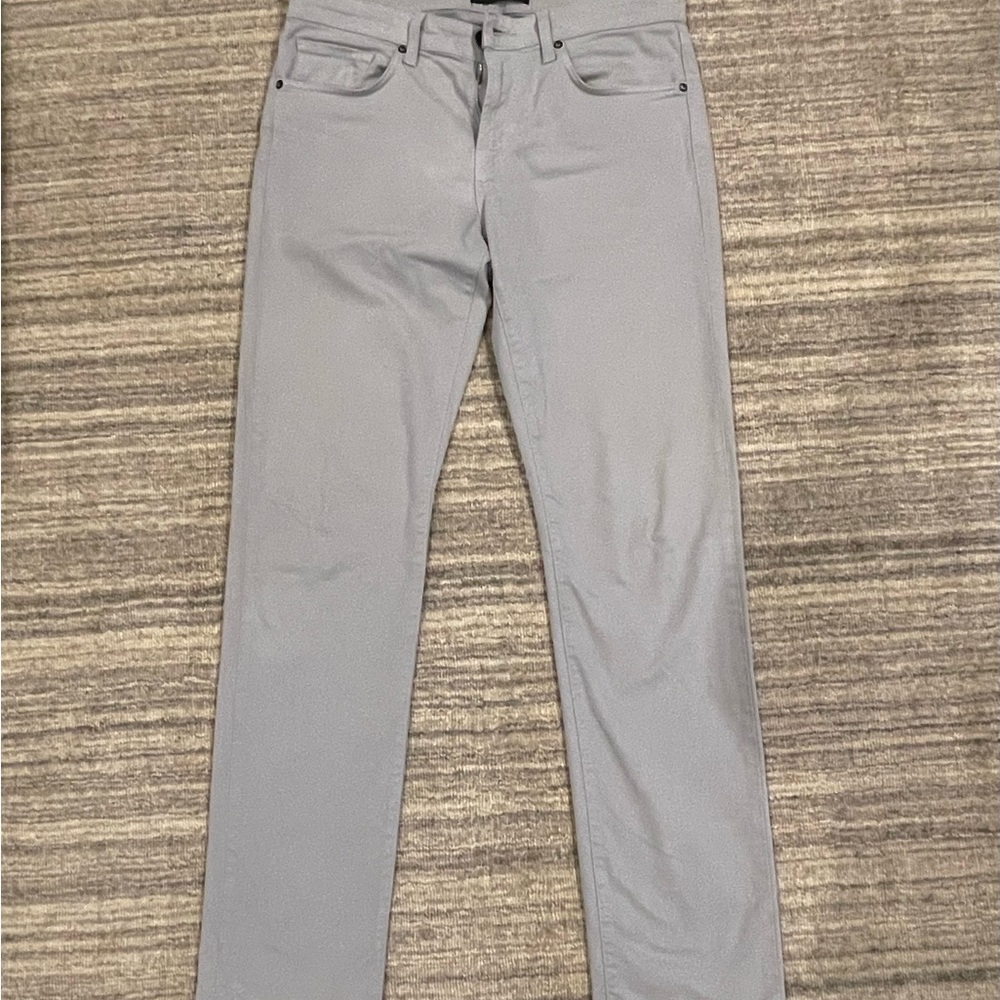 JBRAND MEN'S PANTS LIGHT BLUE GRAY SIZE 34